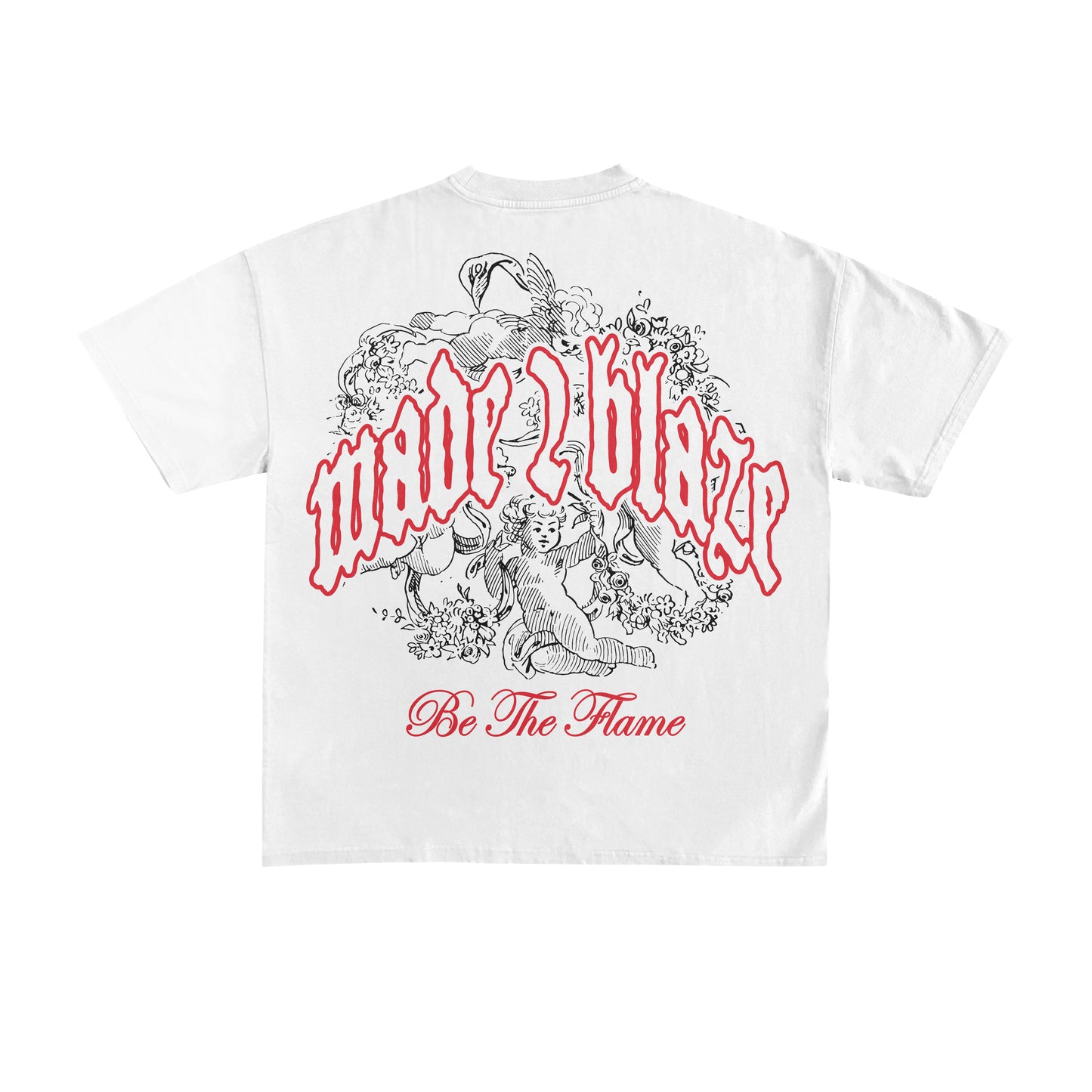 White Flame Angels Tee