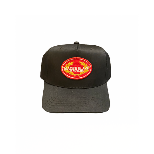 MADE2BLAZE - 5 PANEL TRUCKER HAT (BLK)