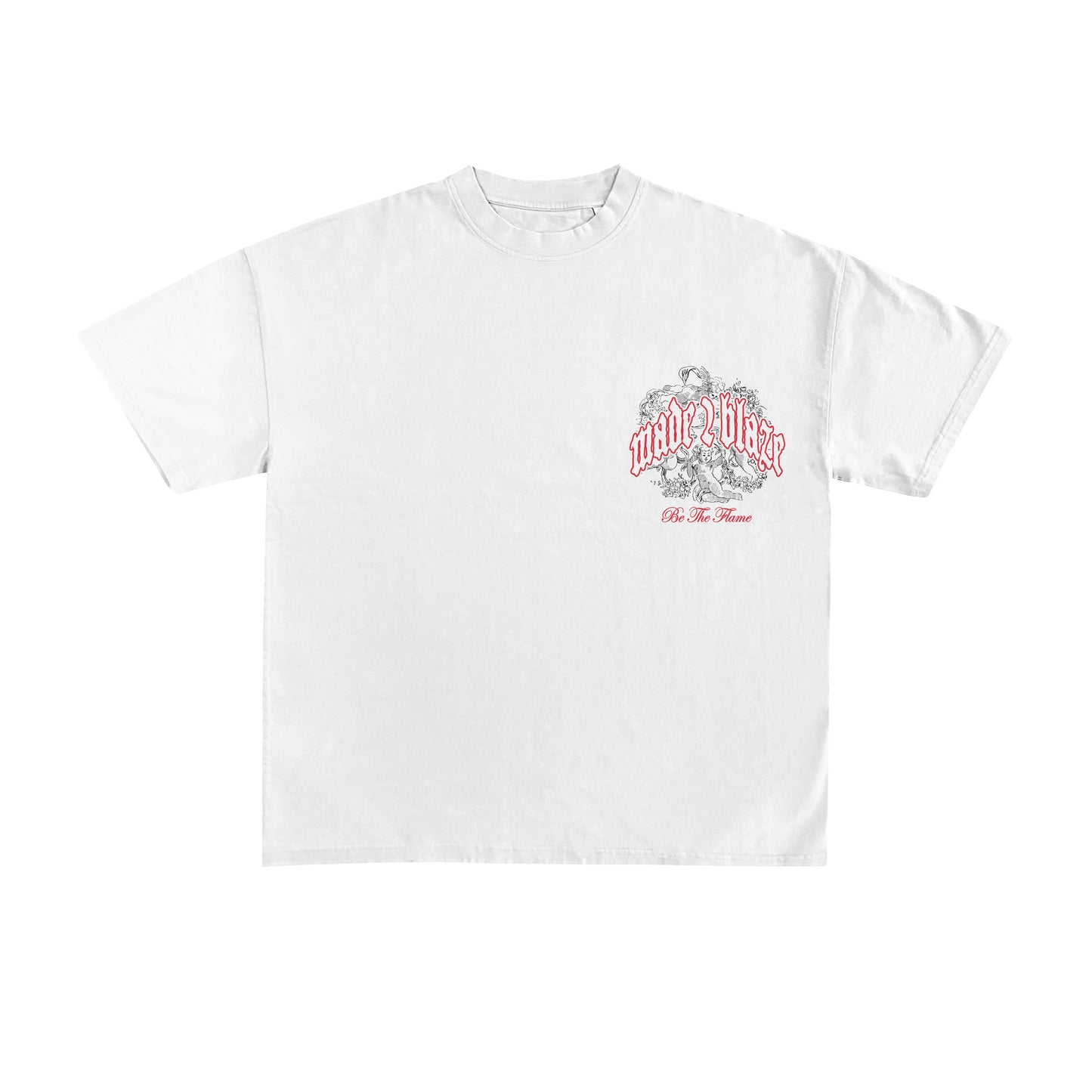 White Flame Angels Tee