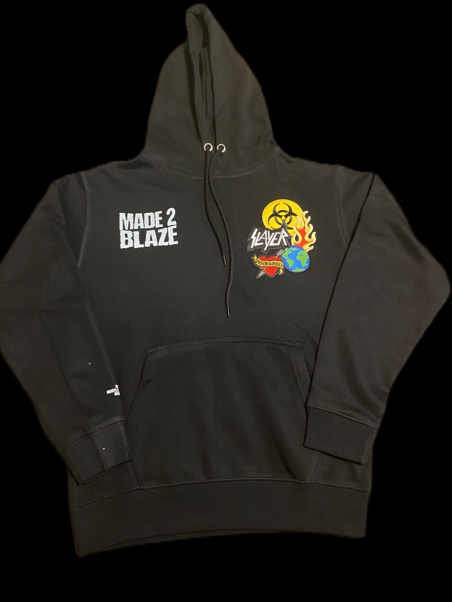 MADE2BLAZE-PATCHWORK HOODIE