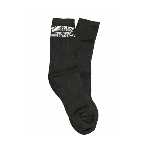 MADE2BLAZE-GHMM SOCKS (Blk)